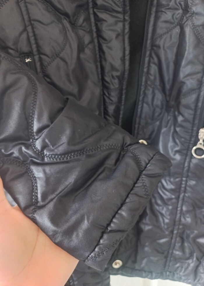 Siyah mont  - Görsel 3