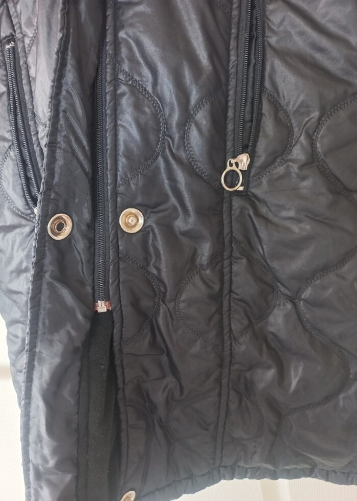 Siyah mont  - Görsel 5