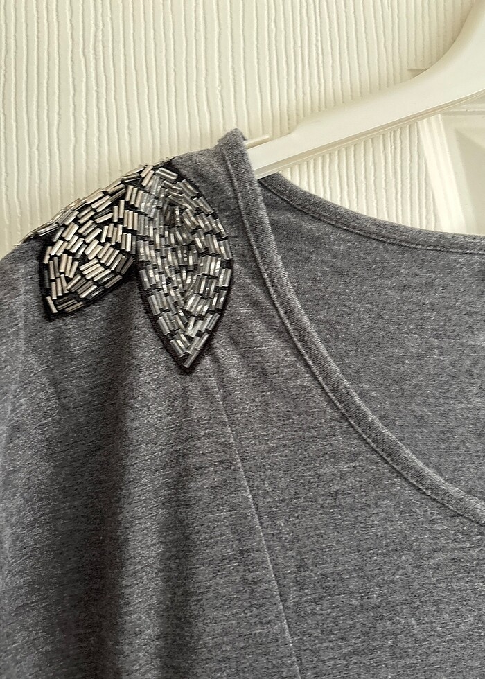 Antrasit elbise - Görsel 2