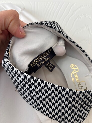 Kaz ayağı detaylı gömlek - Görsel 5