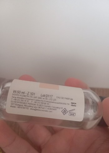 Kadın Parfümü W-50 ml Z.101