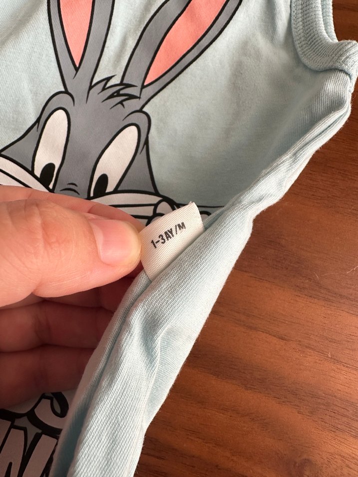 Erkek Bebek Kolsuz Baskılı Pamuklu Body - Görsel 2