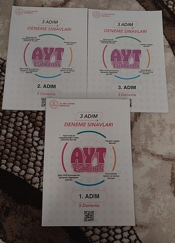 3 adım denemeleri 