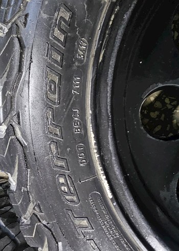 Bf goodrich 265/60/R18 tertemiz - Görsel 5