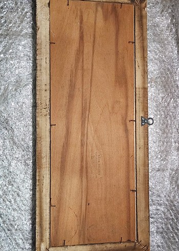 Koyu Kahverengi Oyma Hat Sanatı Tablosu - Görsel 2