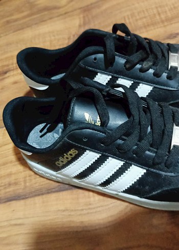 Kadın Siyah Beyaz Adidas Spor Ayakkabı - Görsel 5