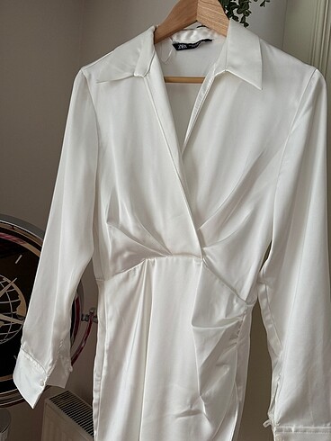 Zara Zara saten elbise