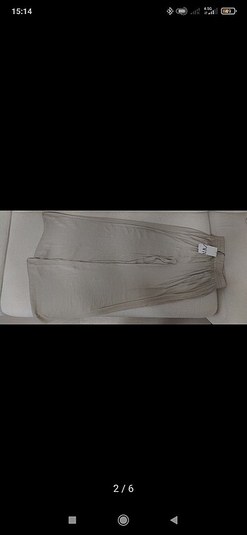 Zara Zara dökümlü pantolon