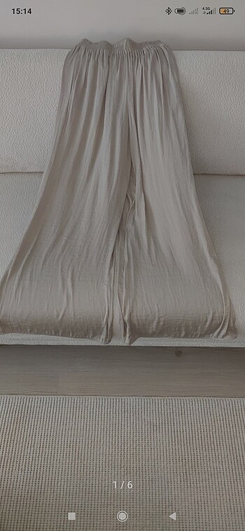 Zara dökümlü pantolon