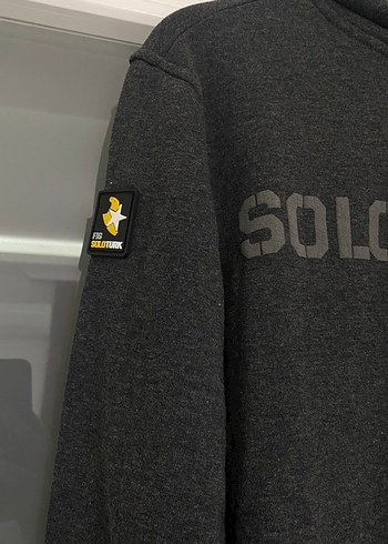 Kadın Siyah Baskılı Sweatshirt - Görsel 2