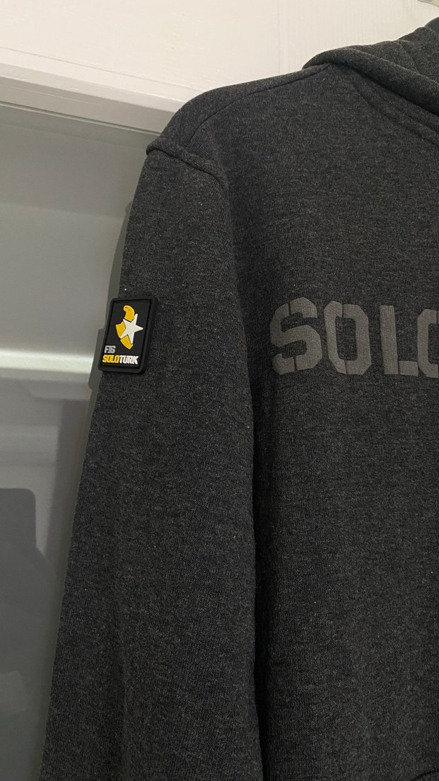 Kadın Siyah Baskılı Sweatshirt - Görsel 2