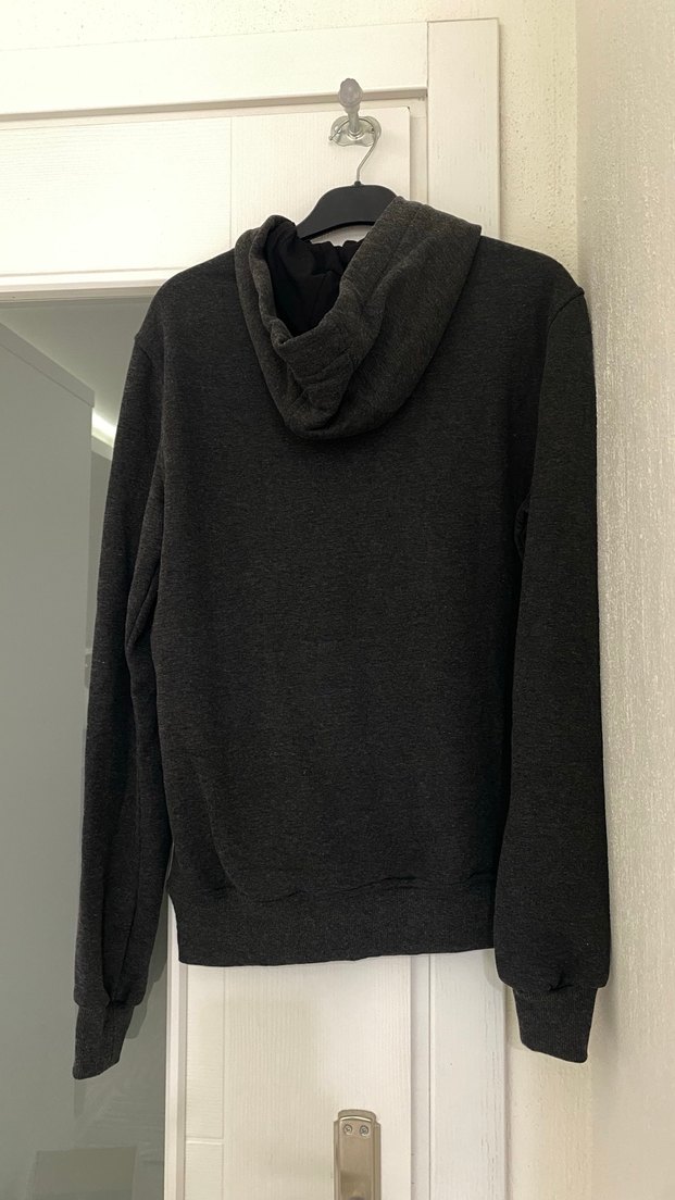 Kadın Siyah Baskılı Sweatshirt - Görsel 4