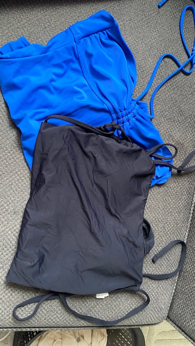 Penti Siyah ve mavi mayo bikini - Görsel 2