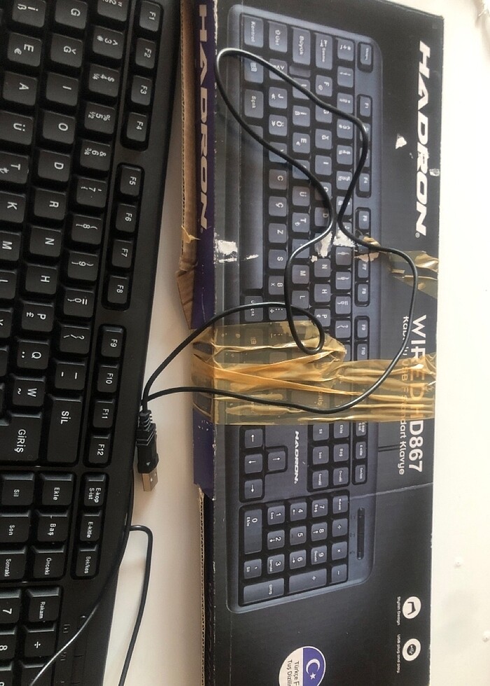 Hadron wired hd867 kablolu f klavye - Görsel 2