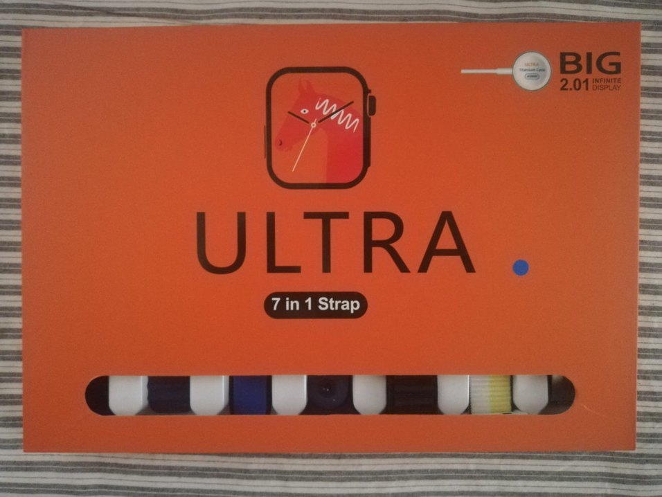 Ultra 7'si 1 Arada Çok Renkli Akıllı Saat Kayış Seti - Görsel 4