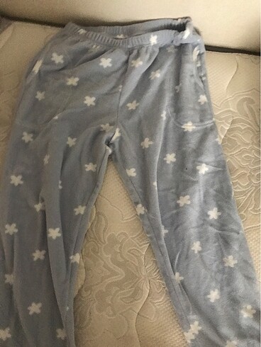 xl Beden mavi Renk Bershka Pijama Takımı