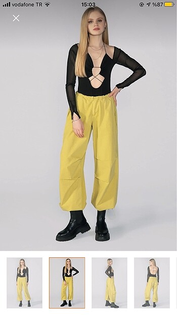 Stoperli Paraşüt Pantolon - Görsel 5