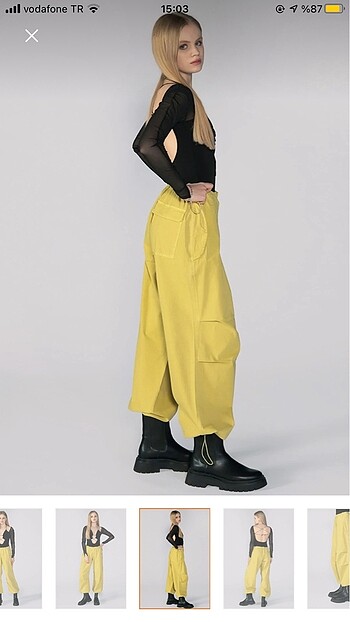 Stoperli Paraşüt Pantolon - Görsel 6