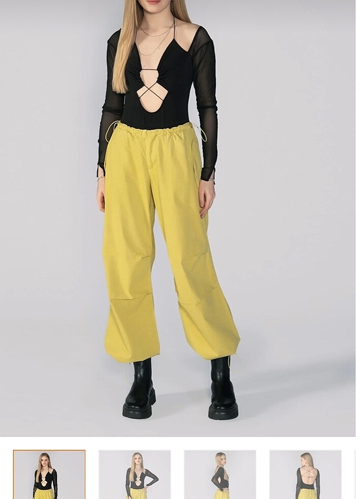 Stoperli Paraşüt Pantolon - Görsel 4