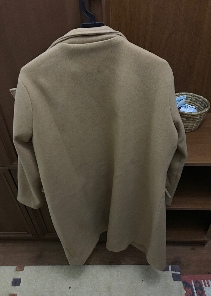 Trendyolmilla Kaşe Kaban - Görsel 4