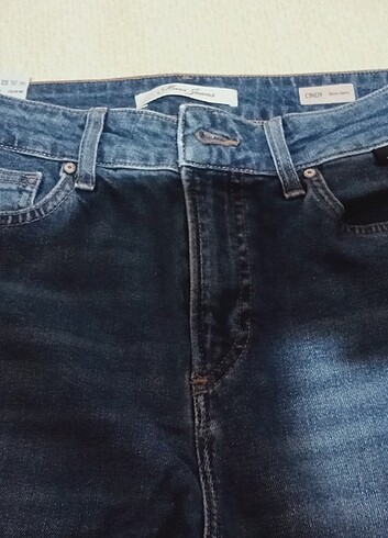 38 Beden lacivert Renk Mavi jeans