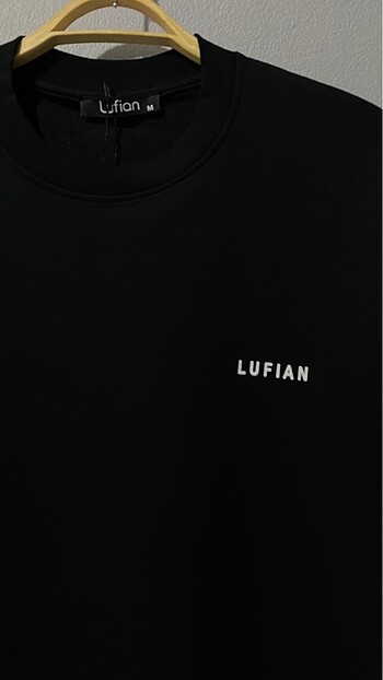 LUFİAN SİYAH BASIC BASKILI T-SHIRT - Görsel 2