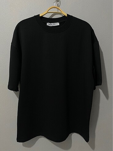 ZARA SİYAH BASIC T-SHIRT