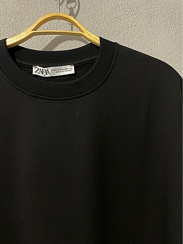ZARA SİYAH BASIC T-SHIRT - Görsel 2