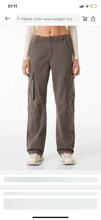 bershka kargo pantolon