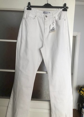 40 Beden çeşitli Renk Koton jean pantolon