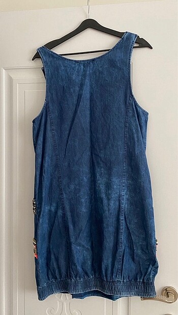 m Beden Signet jean elbise / tunik