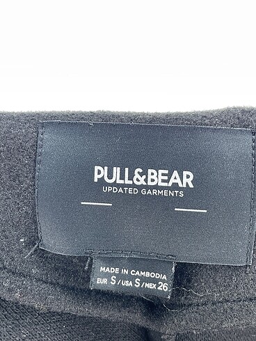 s Beden siyah Renk Pull and Bear Kaban %70 İndirimli.