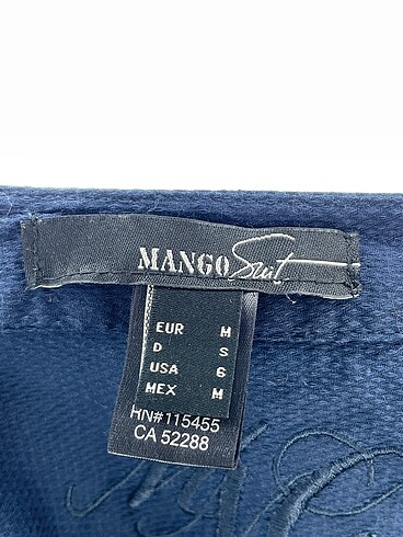 m Beden lacivert Renk Mango Gömlek %70 İndirimli.