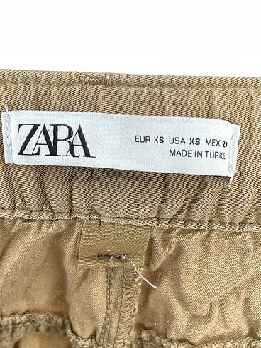xs Beden kahverengi Renk Zara Düz Kesim %70 İndirimli.