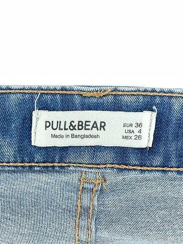 36 Beden mavi Renk Pull and Bear Jean / Kot %70 İndirimli.