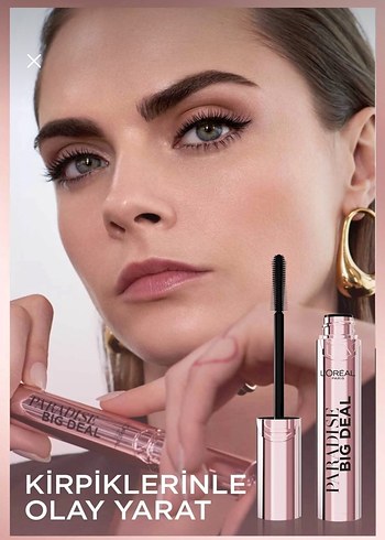 L'Oréal Paradise Big Deal Maskara Pembe - Görsel 2