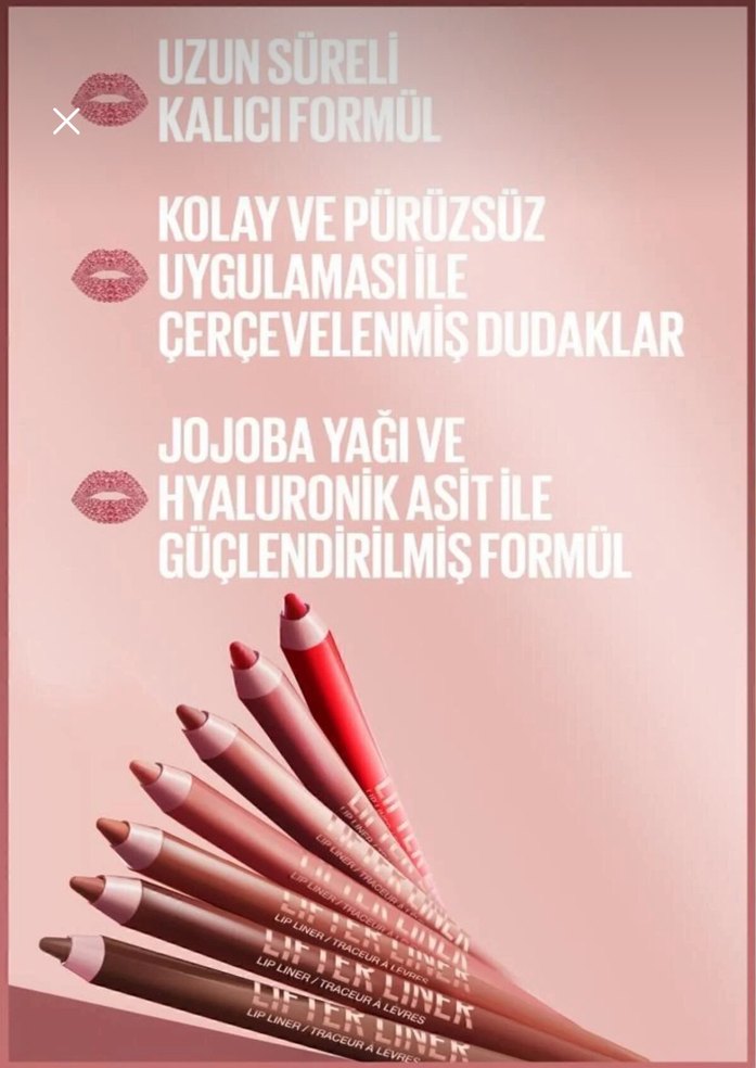 Kırmızı Renkli Dudak Kalemi - Görsel 2