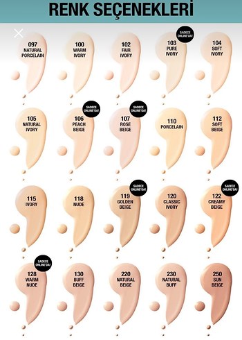 Maybelline Fit Me Mat Fondöten 110 Porcelain - Görsel 3