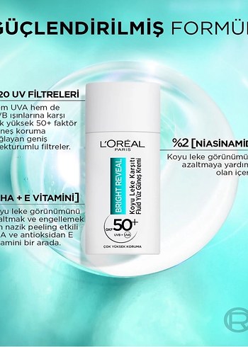 L'Oréal SPF 50+ Koyu Leke Karşıtı Güneş Kremi - Görsel 3