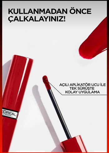 L'Oréal Infaillible Likit Parlak Ruj 520 Berry Bordeaux - Görsel 2