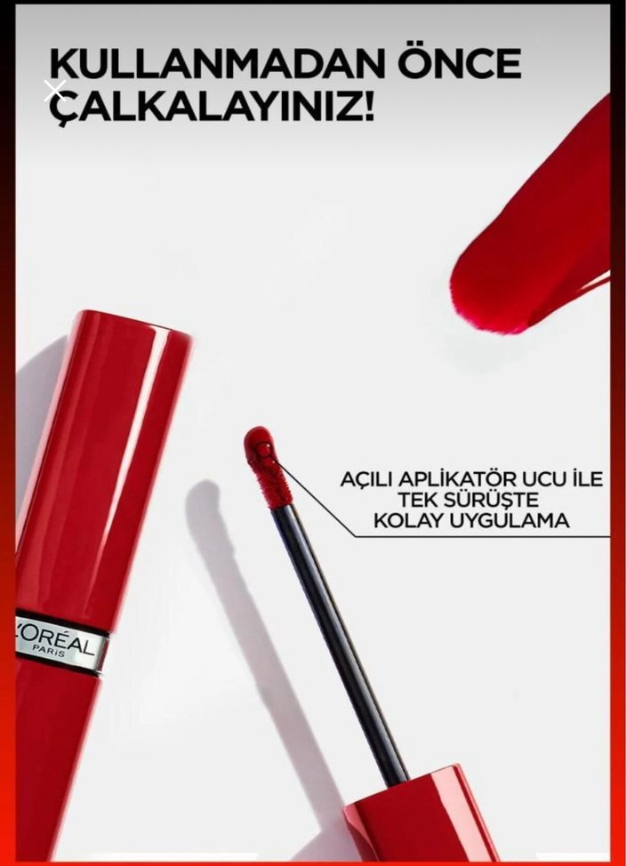 L'Oréal Infaillible Likit Parlak Ruj 520 Berry Bordeaux - Görsel 2