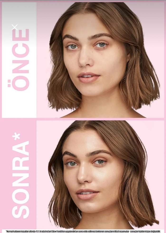 Maybelline 4-in-1 Glow Makyaj Bazı 01 Light - Görsel 2