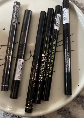Beden Siyah Suya Dayanıklı Eyeliner Kalemi