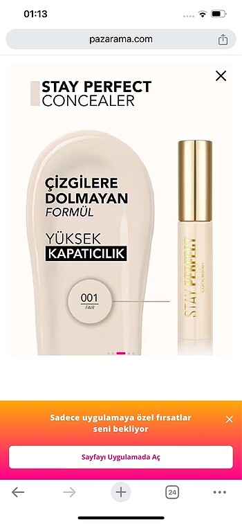 Flormar Flormar kapatıcı