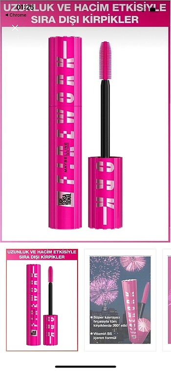 Maybelline maskara