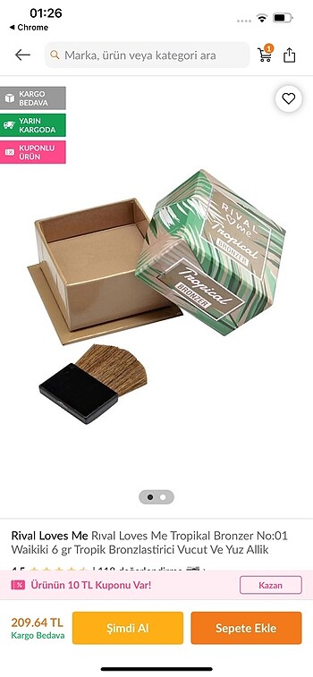 River Island Bronzer