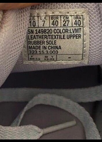 40 Beden Skechers spor ayakkabı 40 numara