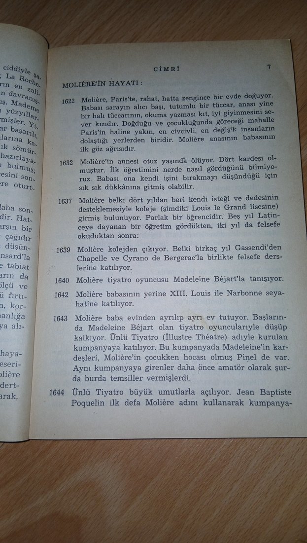 Cimri - Moliere, Sabahattin Eyuboğlu Çevirisi - Görsel 4