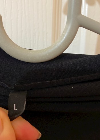 Uzun Kollu Siyah Drapeli Gotik Bluz - Görsel 6