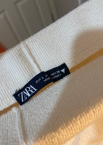 Beyaz Rahat Midi etek - Görsel 4